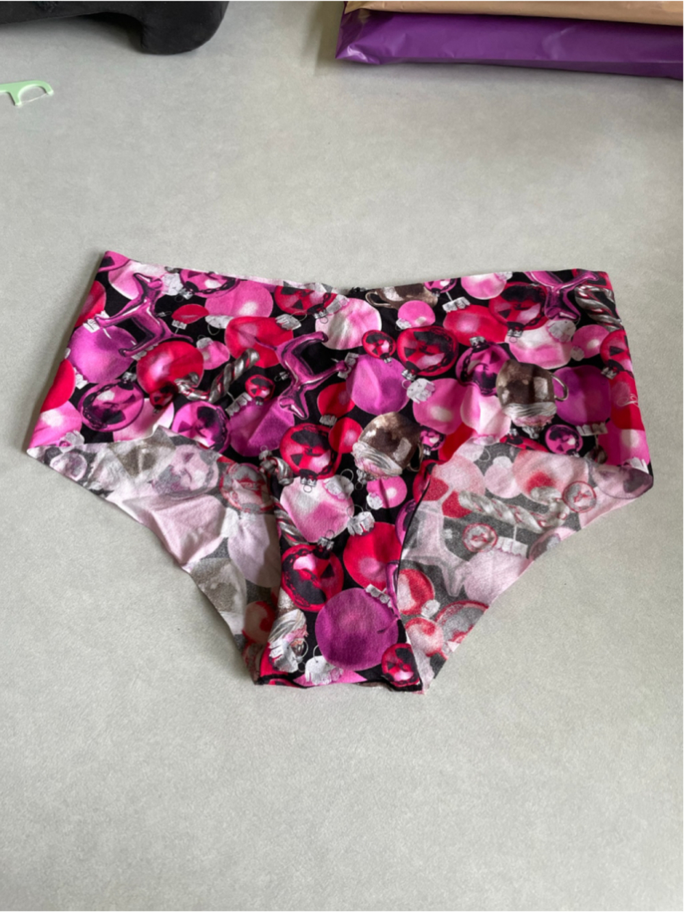 Women's Victoria's Secret PINK Cheeky Panties, Size M, Pink and Black